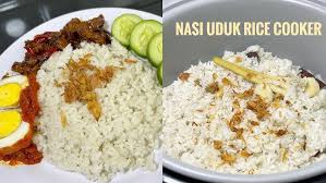 Nasi Uduk Rice Cooker Anti Lengket dan Wangi Parah – Praktis & Nendang