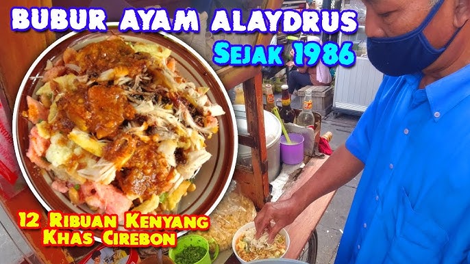 Kuliner Pasar Subuh di Alun-Alun Cirebon: Bubur Ayam dan Roti Bakar Keju